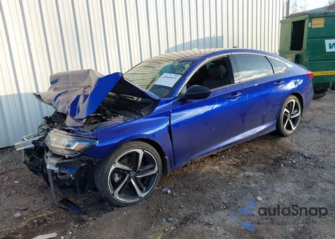 2022 Honda Accord Sport from USA, damaged, VIN 1HGCV1F35NA010709